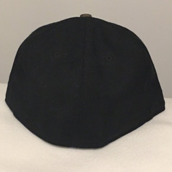 New Era 59fifty DG BASEBALL CAP Black w/ Camo Trim - Picture 3 of 6